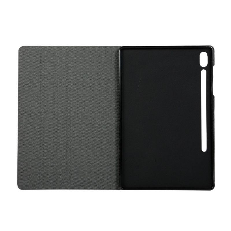 Case Samsung Galaxy Tab S7 Plus Schwarz Stoff