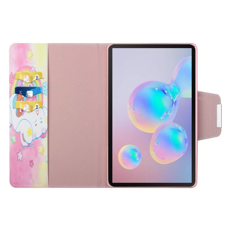 Kunstlederbezug Samsung Galaxy Tab S7 Plus Handyhülle Magic Bears