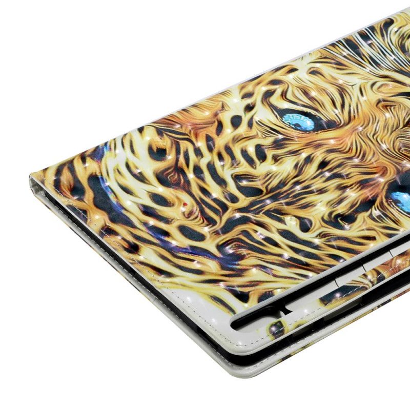 Lederhüllen Samsung Galaxy Tab S7 Plus Tiger Art