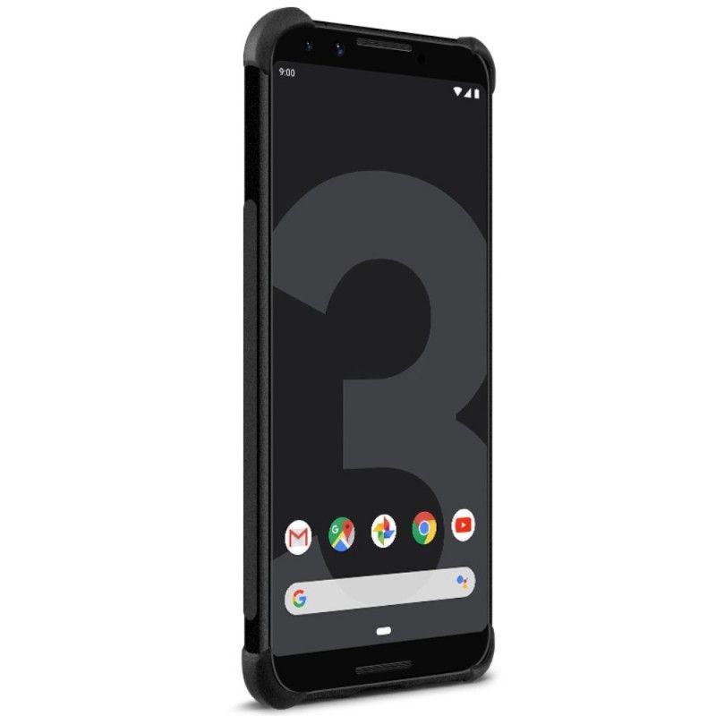 Hülle Google Pixel 3 Grau Imak Hautgefühl