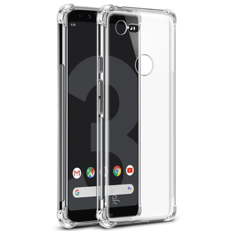 Hülle Google Pixel 3 Grau Imak Hautgefühl