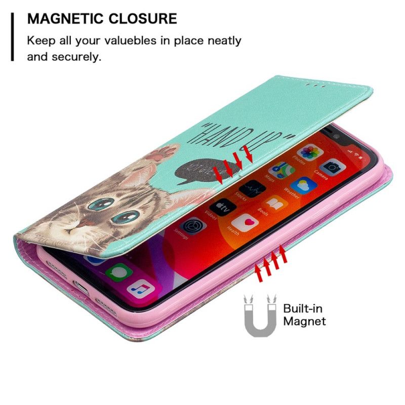 Flip Case iPhone 11 Hand Hoch