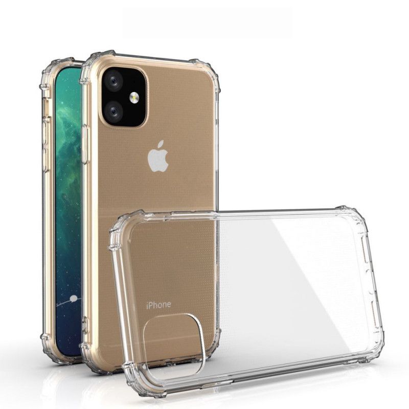 Hülle Für iPhone 11 Transparentes Premium-Silikon