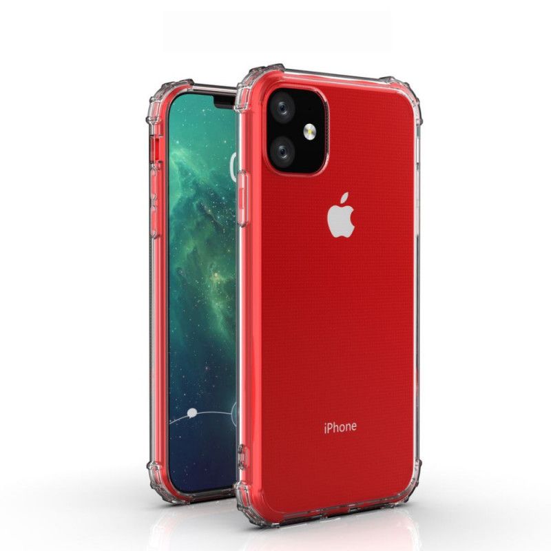 Hülle Für iPhone 11 Transparentes Premium-Silikon