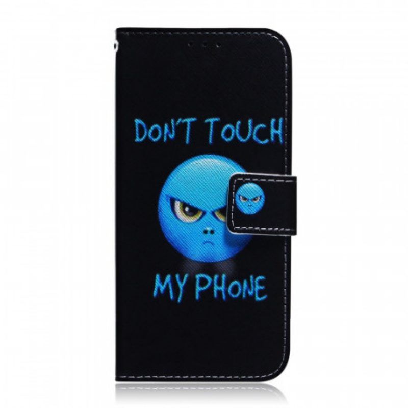 Flip Case Für Samsung Galaxy S22 Ultra 5G Emoji-telefon