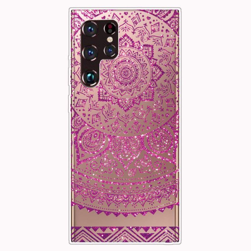 Handyhülle Für Samsung Galaxy S22 Ultra 5G Mandala-design