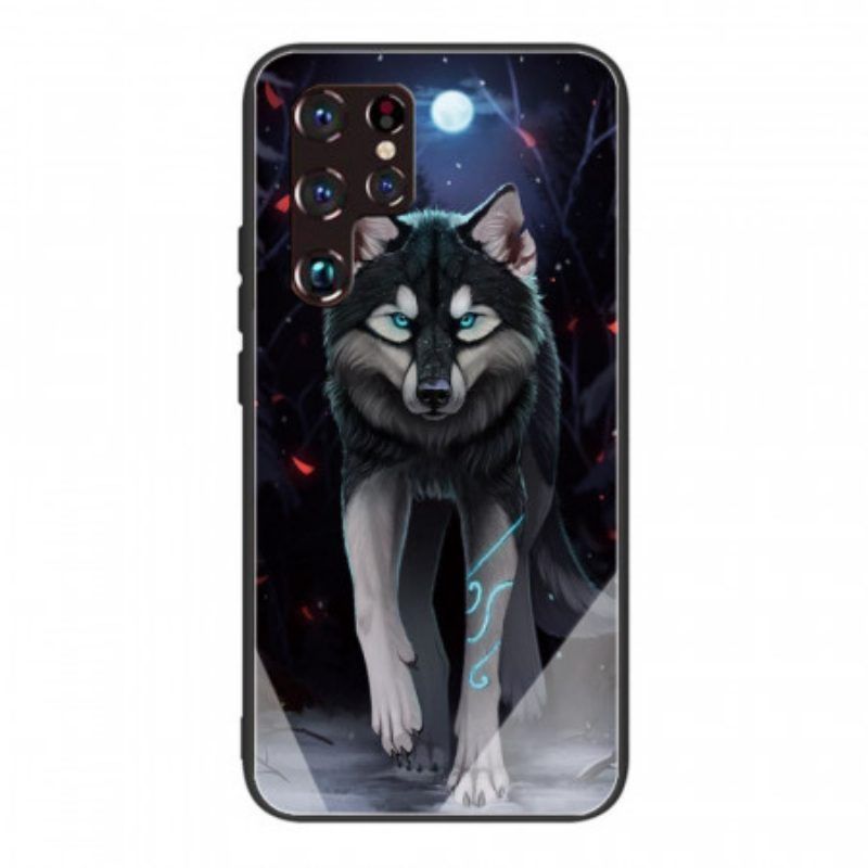 Handyhülle Für Samsung Galaxy S22 Ultra 5G Wolf