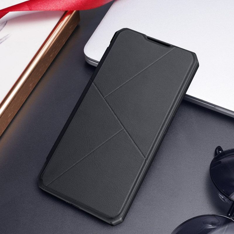 Schutzhülle Für Samsung Galaxy S22 Ultra 5G Flip Case Haut X-serie Dux Ducis