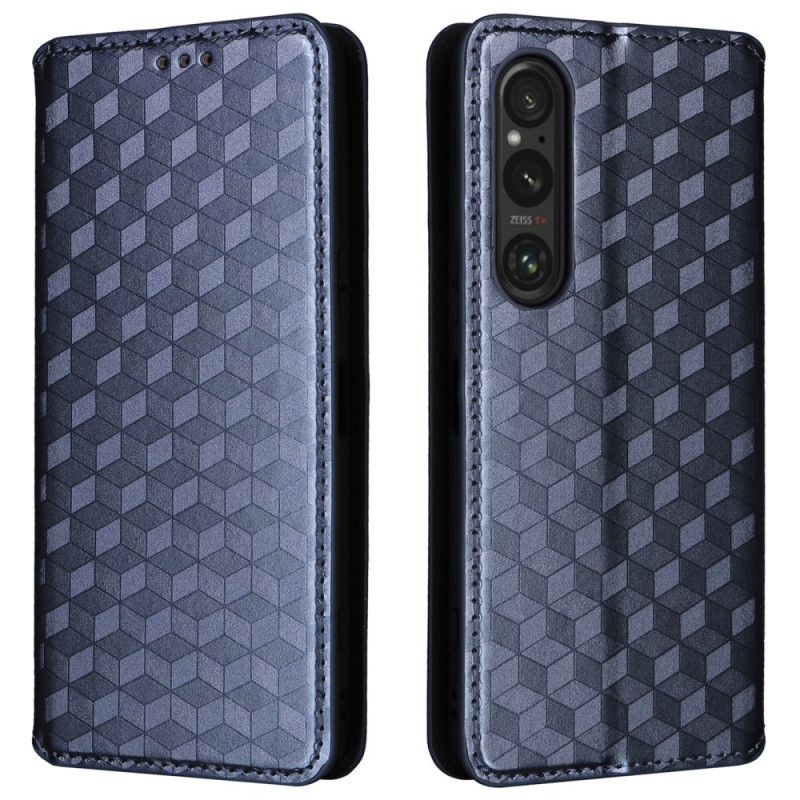 Flip Case Für Sony Xperia 1 Vi 3d-diamantmuster