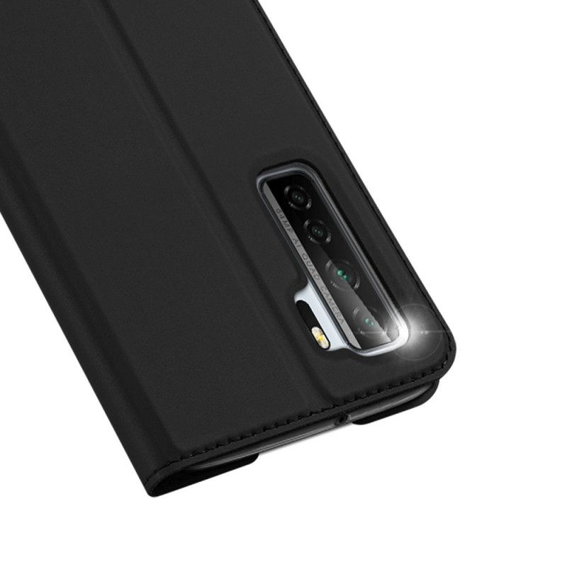 Flip Case Für Huawei P40 Lite 5G Schwarz Pro-Dux-Ducis-Haut