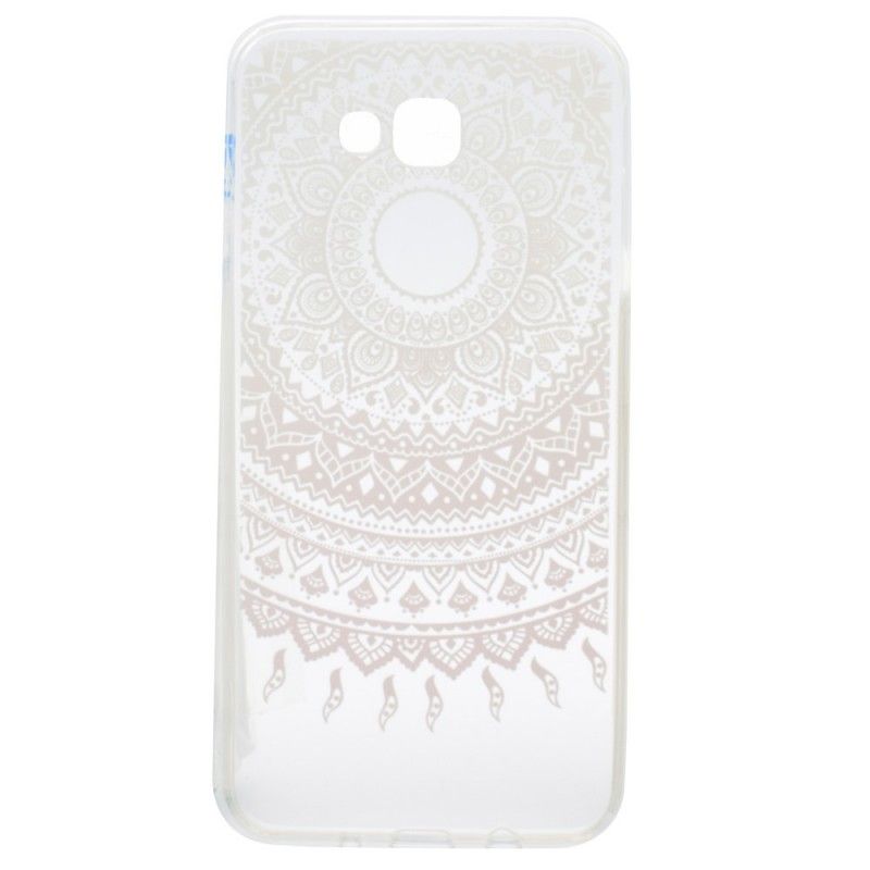 Hülle Für Samsung Galaxy A3 2017 Rose Transparentes Buntes Mandala