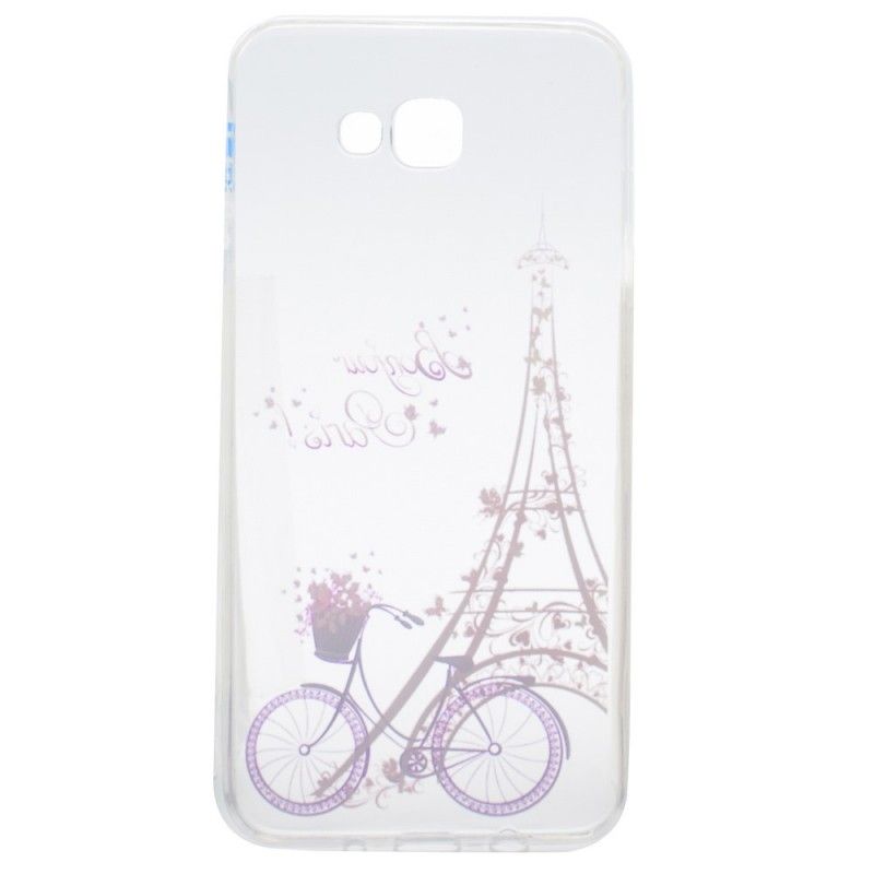 Hülle Samsung Galaxy A3 2017 Transparent Hallo Paris