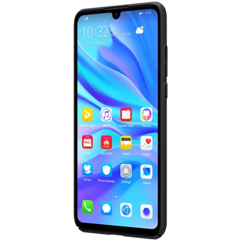 Hülle Für Huawei P30 Lite Schwarz Starrer Gefrosteter Nillkin