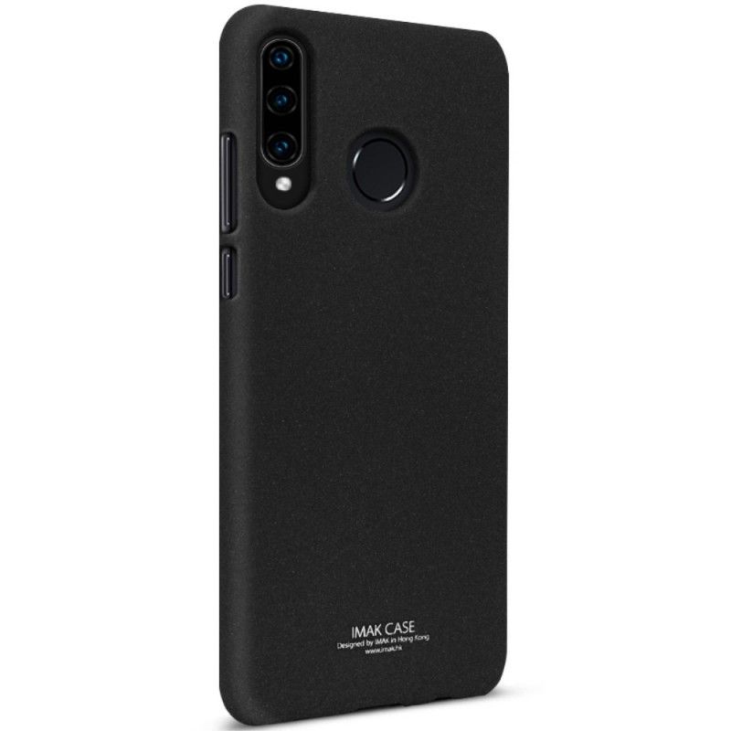 Hülle Huawei P30 Lite Dunkelblau Seidenserie