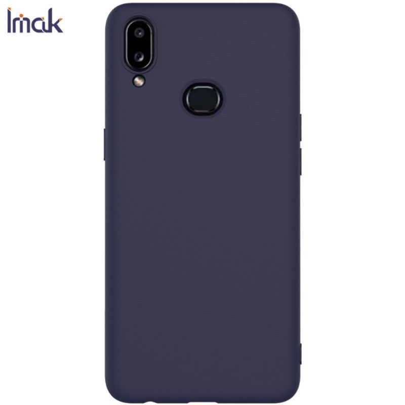 Hülle Für Samsung Galaxy A10S Schwarz Silikonmatte Der Uc-1-Serie Imak