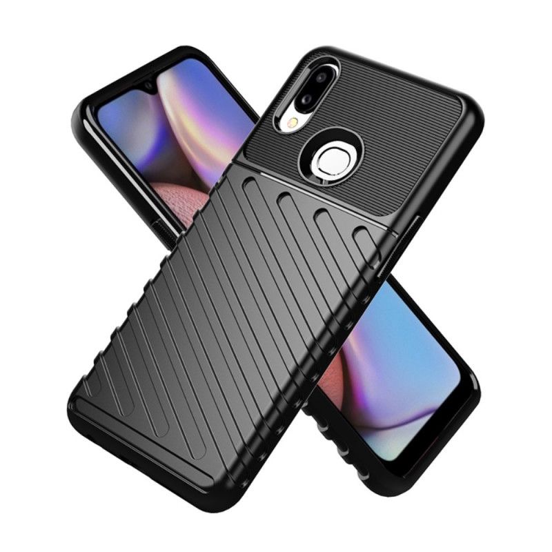 Hülle Samsung Galaxy A10S Schwarz Donnerserie