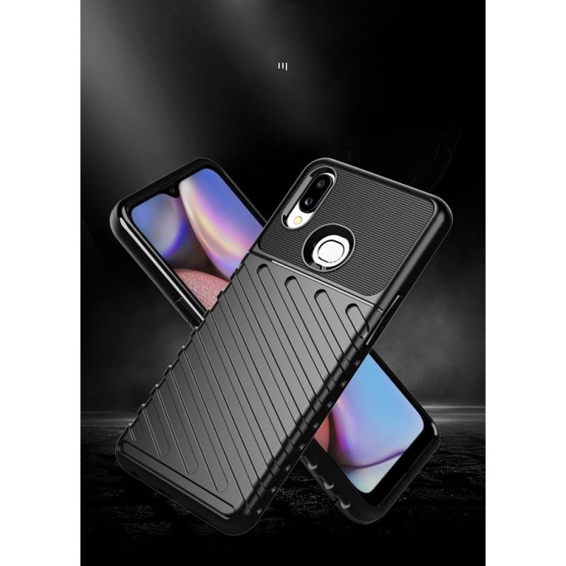 Hülle Samsung Galaxy A10S Schwarz Donnerserie