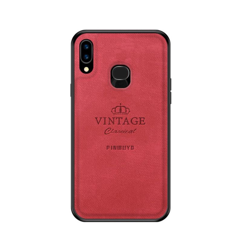 Hülle Samsung Galaxy A10S Schwarz Ehrenwerter Vintage Pinwuyo