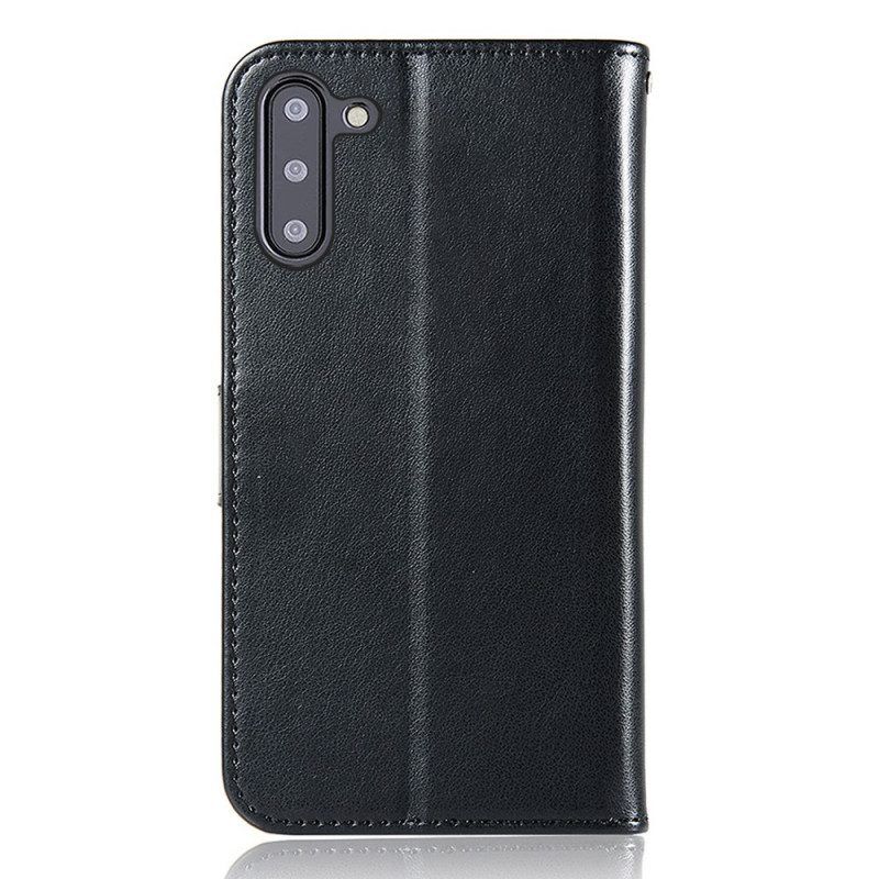 Flip Case Für Samsung Galaxy A13 5G / A04s Traumfänger-eule In Lederoptik