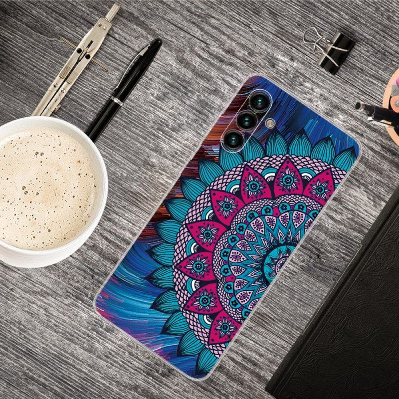 Handyhülle Für Samsung Galaxy A13 5G / A04s Buntes Mandala