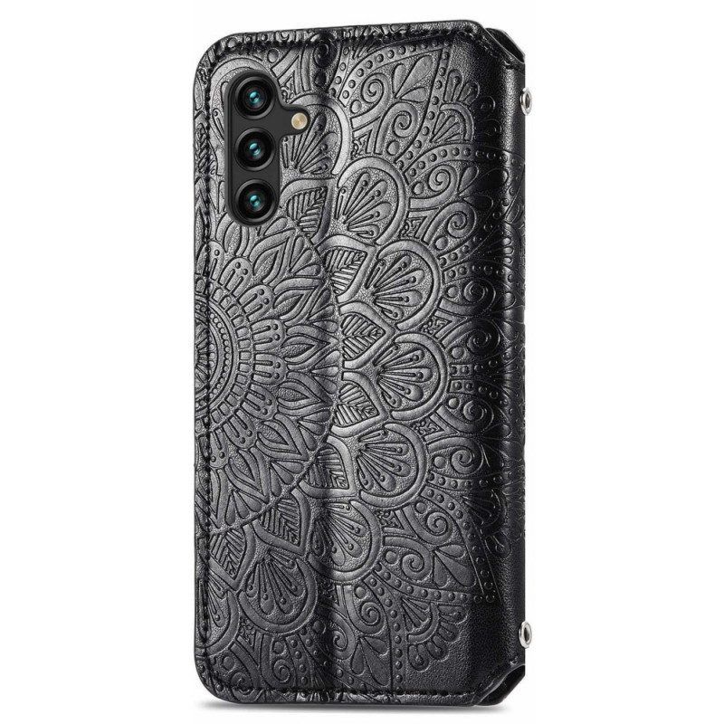 Schutzhülle Für Samsung Galaxy A13 5G / A04s Flip Case Mandala