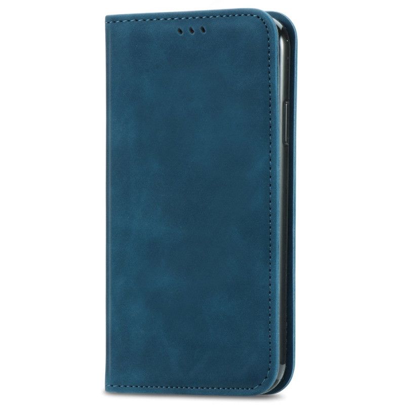 Flip Case Oppo Reno 12 5g Handyhülle Wildledereffekt