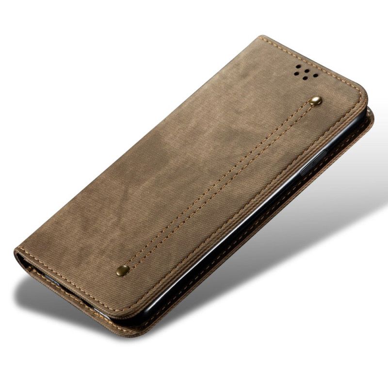 Flip Case Oppo Reno 12 5g Jeansstoff