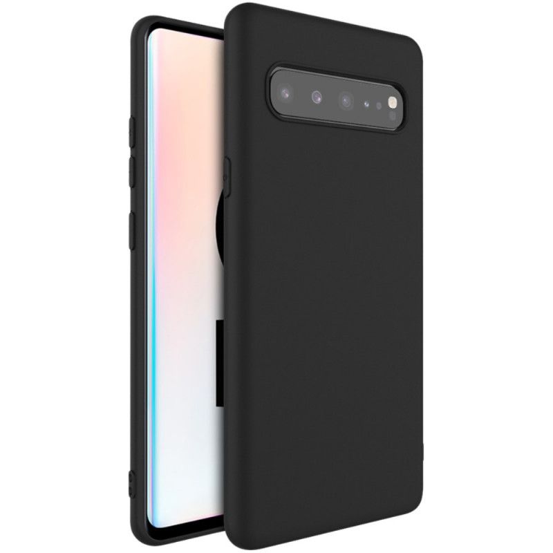 Hülle Für Samsung Galaxy S10 5G Schwarz Silikonmatte Der Uc-1-Serie Imak