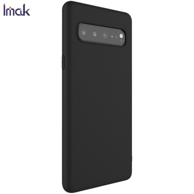 Hülle Für Samsung Galaxy S10 5G Schwarz Silikonmatte Der Uc-1-Serie Imak