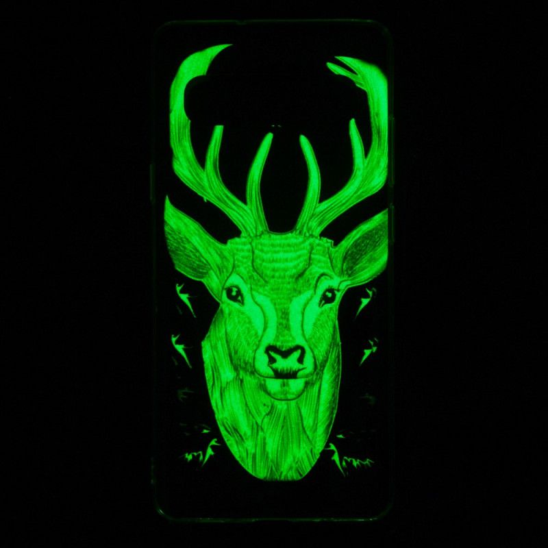 Hülle Samsung Galaxy S10 5G Fluoreszierender Majestätischer Hirsch