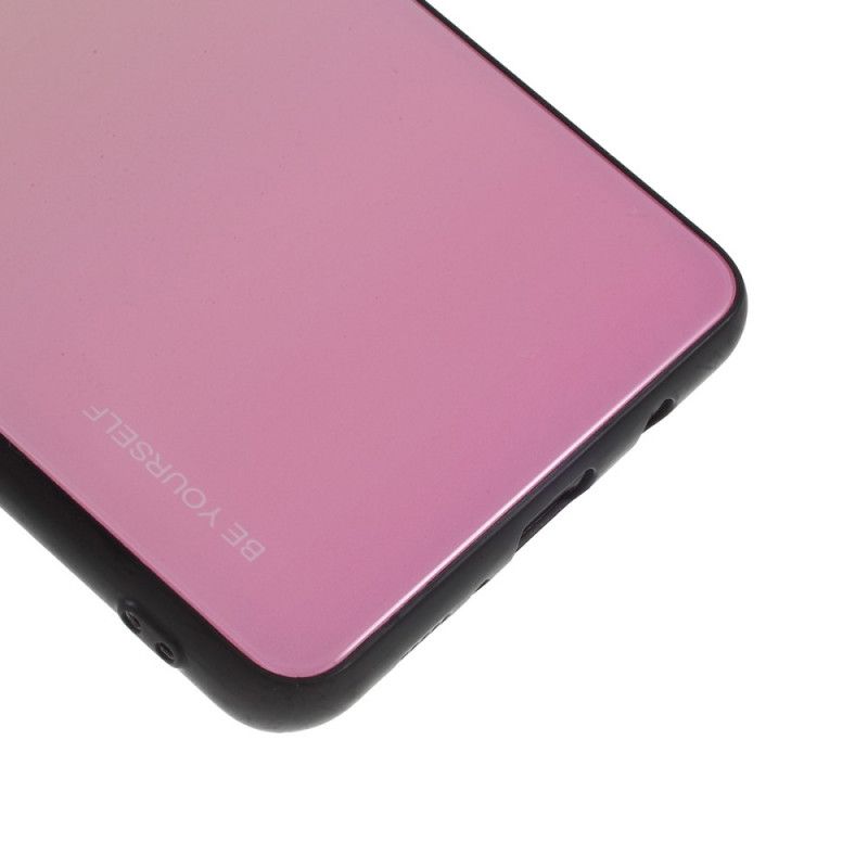 Hülle Samsung Galaxy S10 5G Rot Sei Du Selbst Gehärtetes Glas