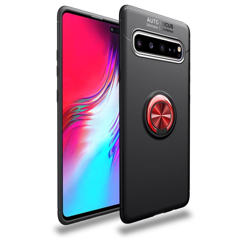 Hülle Samsung Galaxy S10 5G Schwarz Lenuo-Drehring