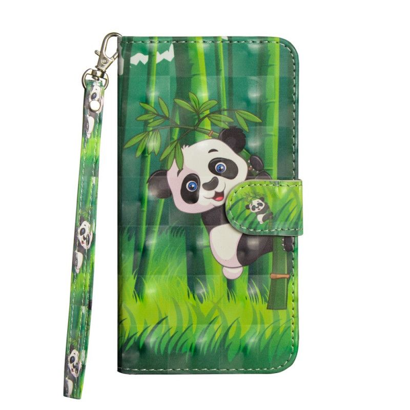 Lederhüllen Für Samsung Galaxy S10 5G Panda Und Bambus