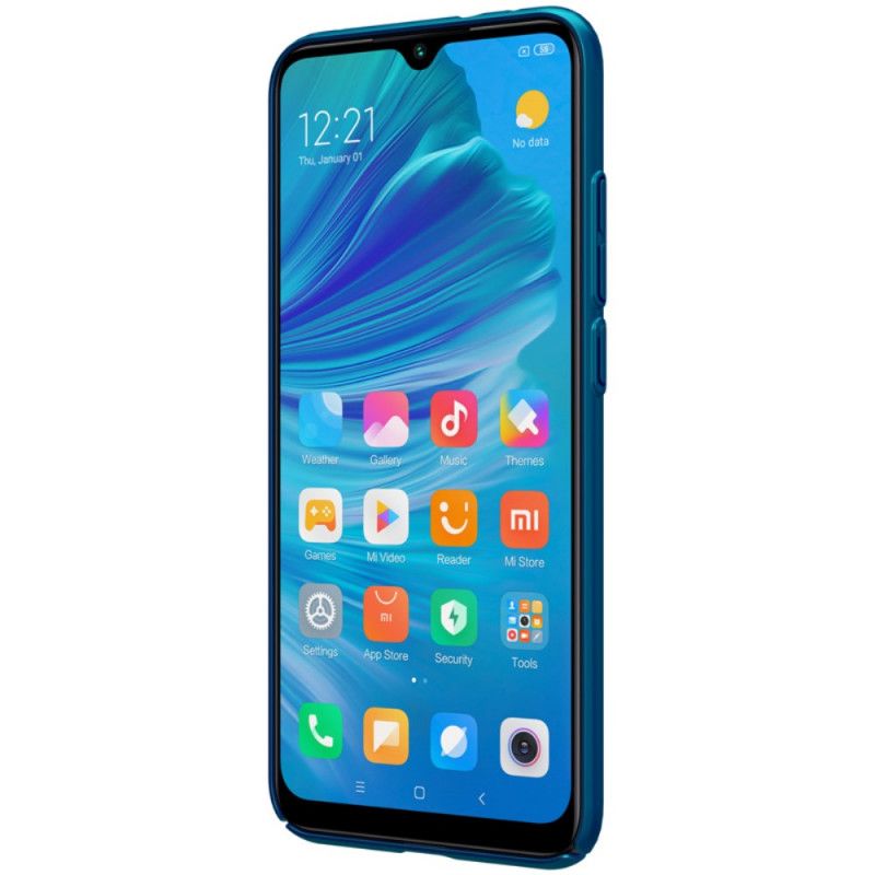 Hülle Xiaomi Mi A3 Schwarz Starrer Gefrosteter Nillkin