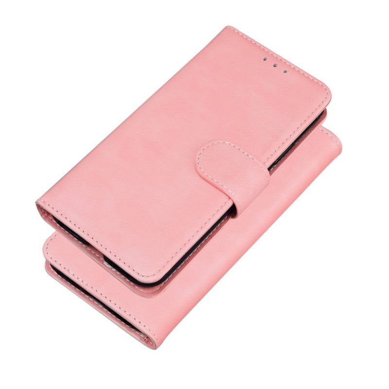 Flip Case Für Xiaomi 12 Pro Glattes Leder