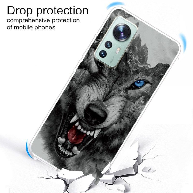 Handyhülle Für Xiaomi 12 Pro Silikonwolf