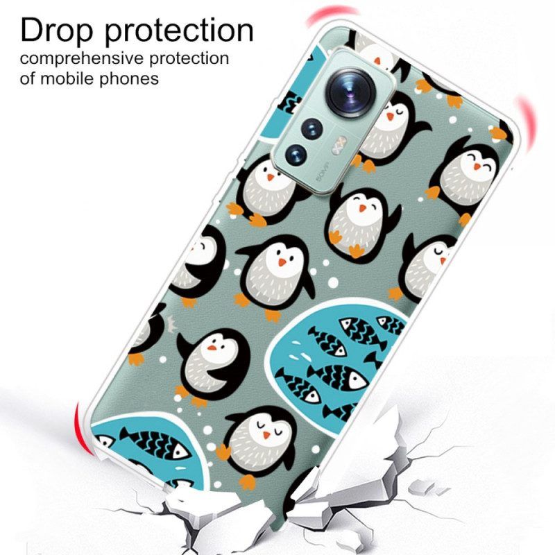 Hülle Für Xiaomi 12 Pro Pinguine