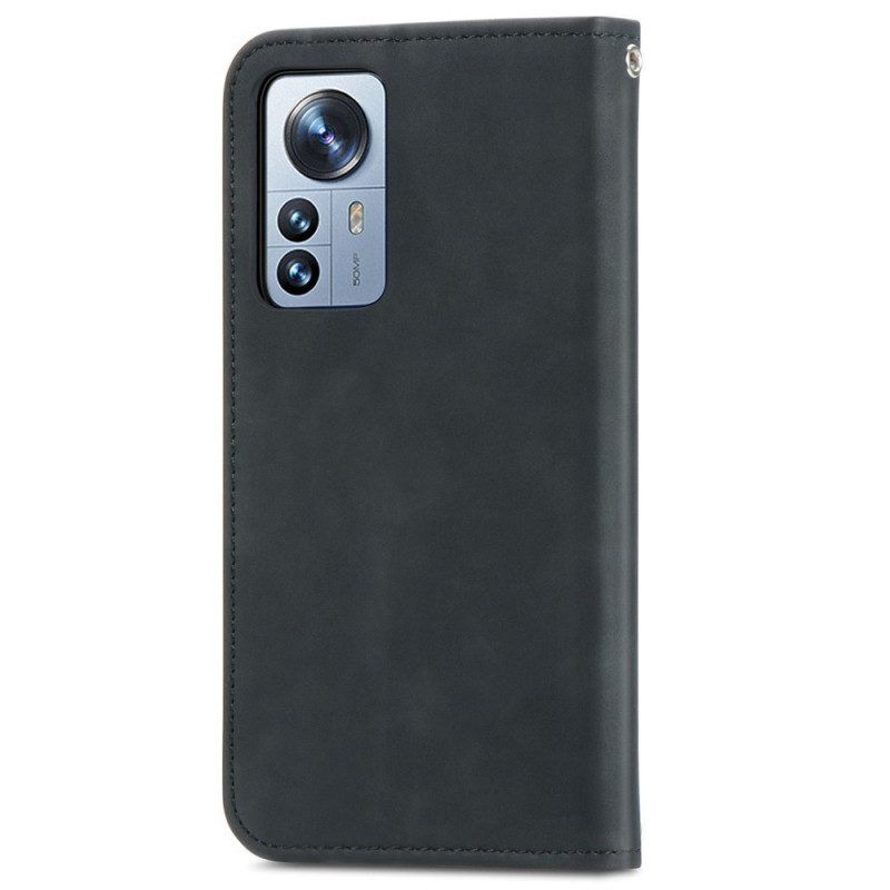 Schutzhülle Für Xiaomi 12 Pro Flip Case Hautgefühl