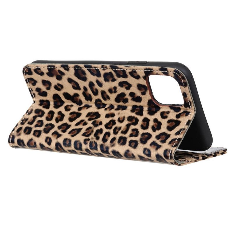 Lederhüllen Samsung Galaxy A51 Leopard